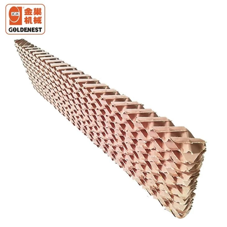 High Efficiency Evaporative Cooling Pad System Corrosion Resistant Kraft Paper Cooling Wall for Poultry Livestock House