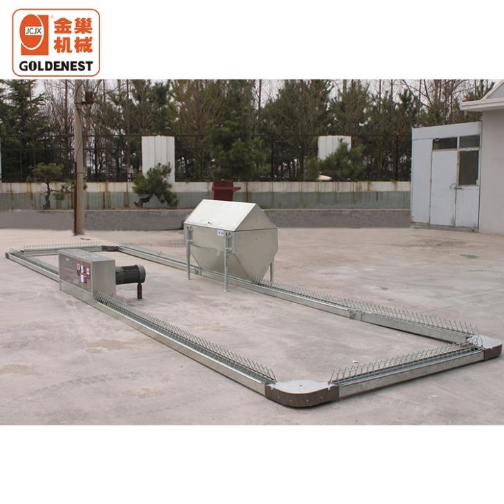 Breeder Chain -plate Open Trough Feeding System For Poultry Farming