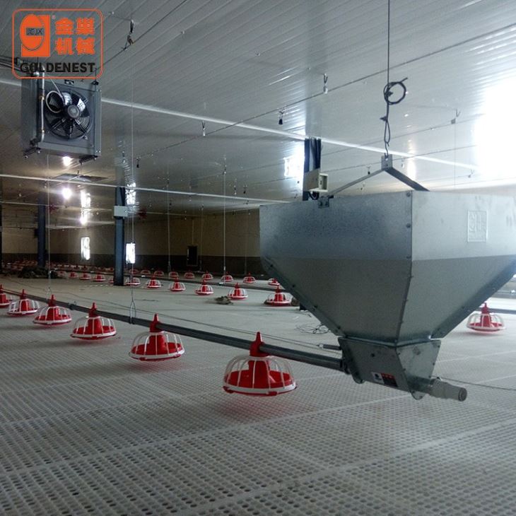 Complete Controlled Poultry Farm Equipment For Chicken House